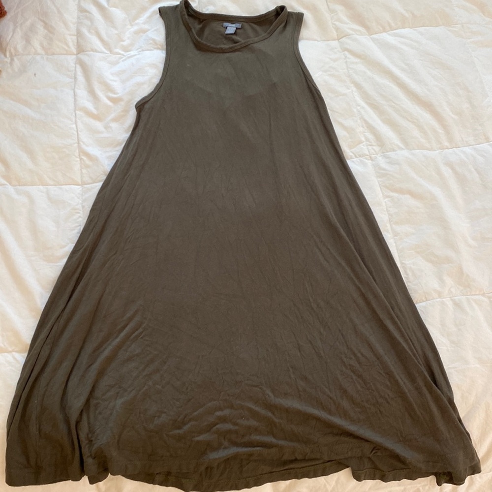 GREEN COVER UP DRESS